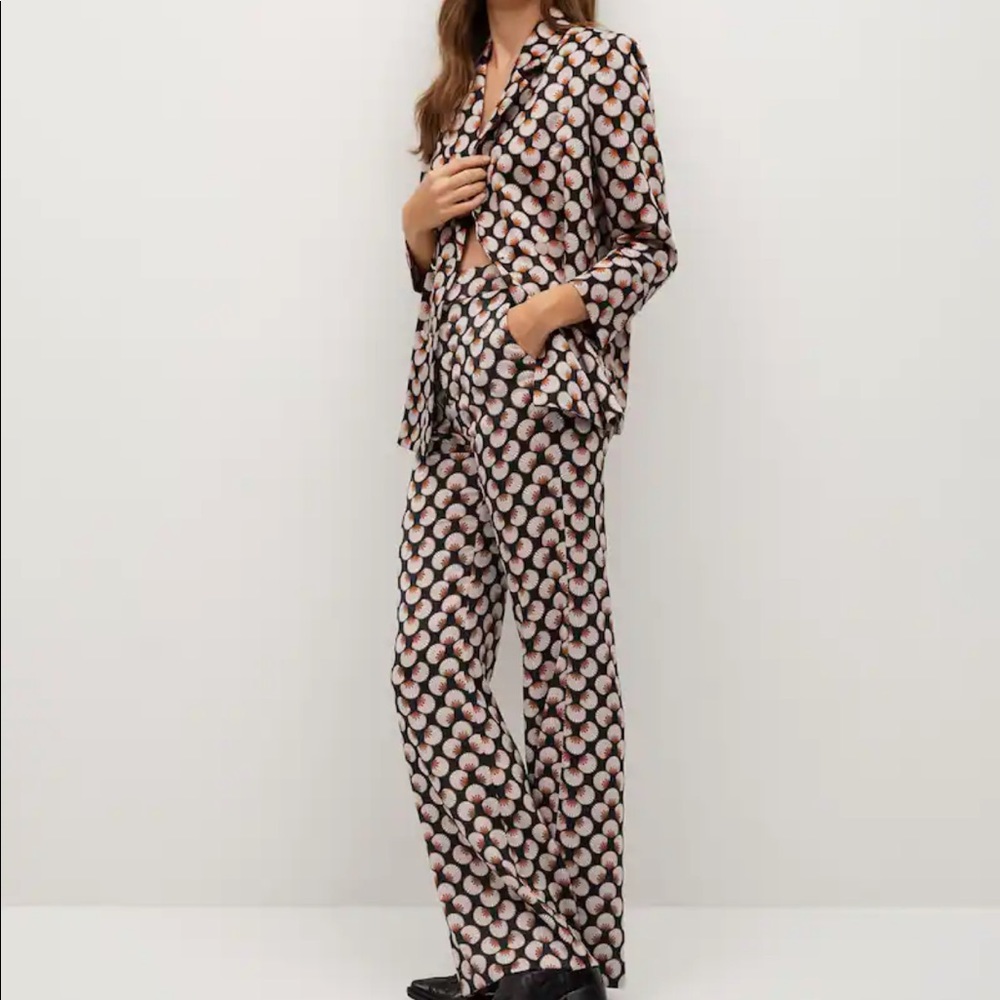 MANGO pant suit set